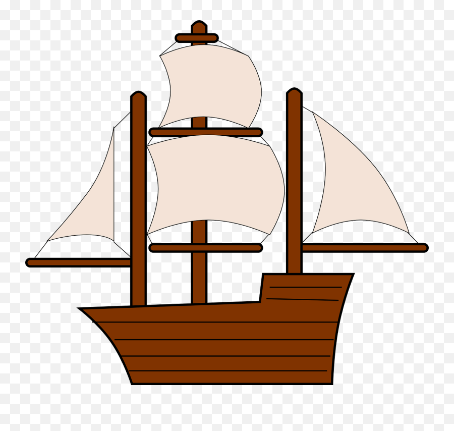 Yacht - Ship Sails Clipart Emoji,Ship Clipart