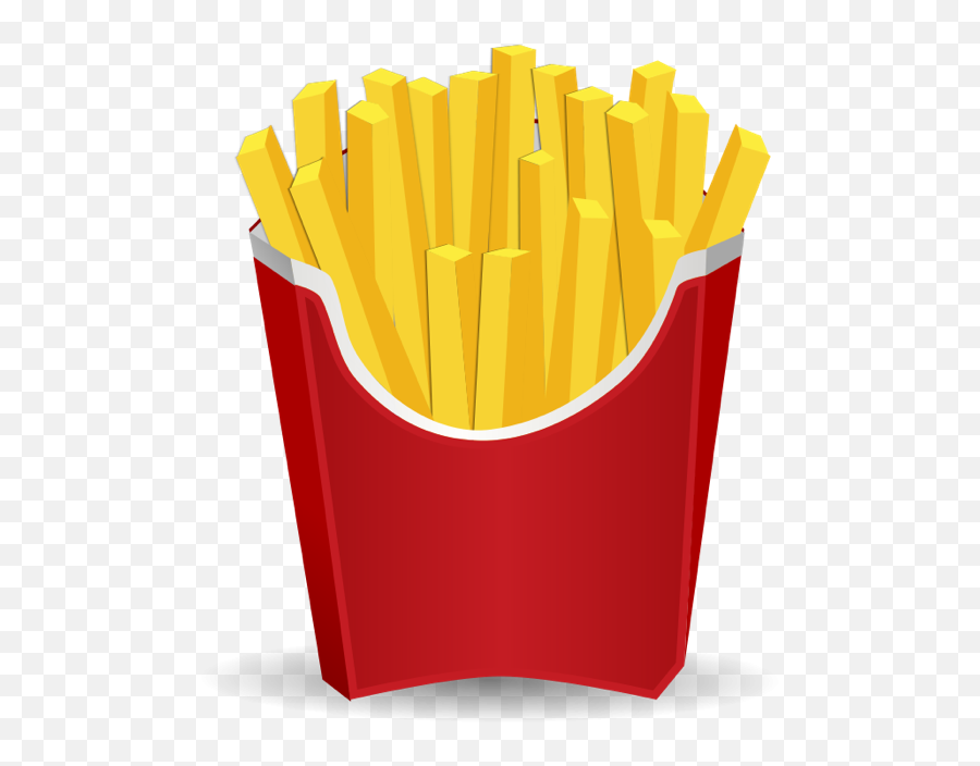 Hamburger Junk Food Food Clipart - French Fries Clipart Png Emoji,Food Clipart