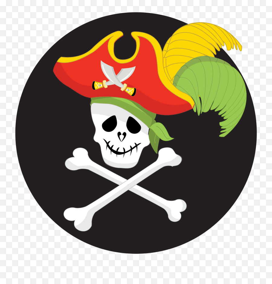 Yohoho Pirate Skull Freebie Emoji,Pirate Skull Clipart