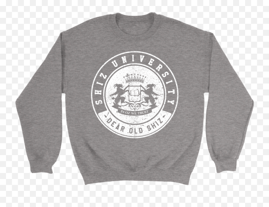 Shiz University Crew Sweatshirt Emoji,Wicked Musical Logo