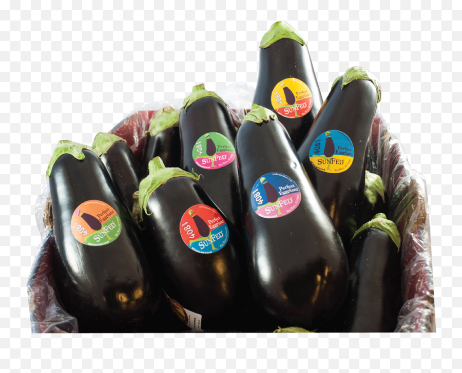 Sunfed Eggplant Label On Behance Emoji,Plu Logo