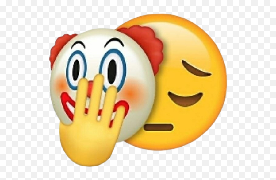 Png Stickers Emoji Clown Sticker - Yasno Clown,Clown Emoji Png