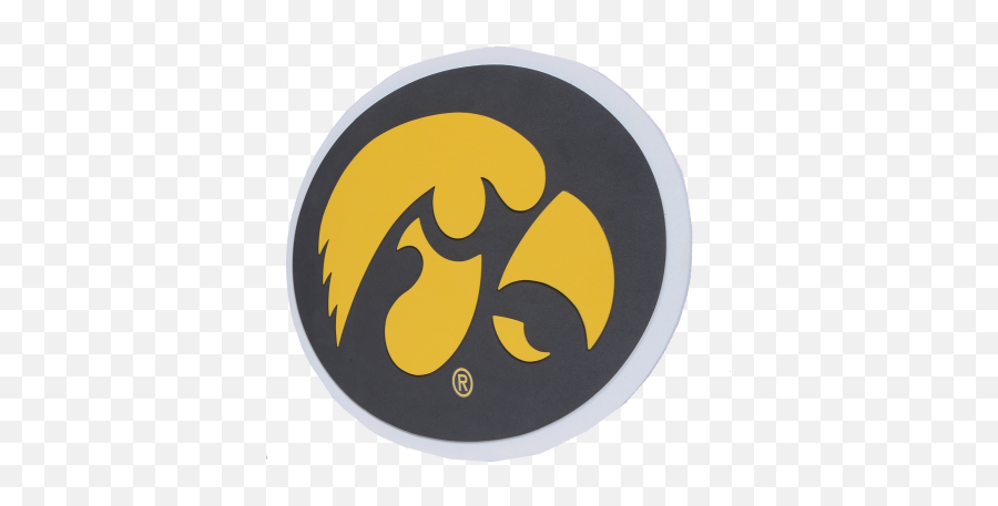 Iowa 3d Logo Fan Foam - Sisters Of Providence Emoji,Iowa Hawkeyes Logo