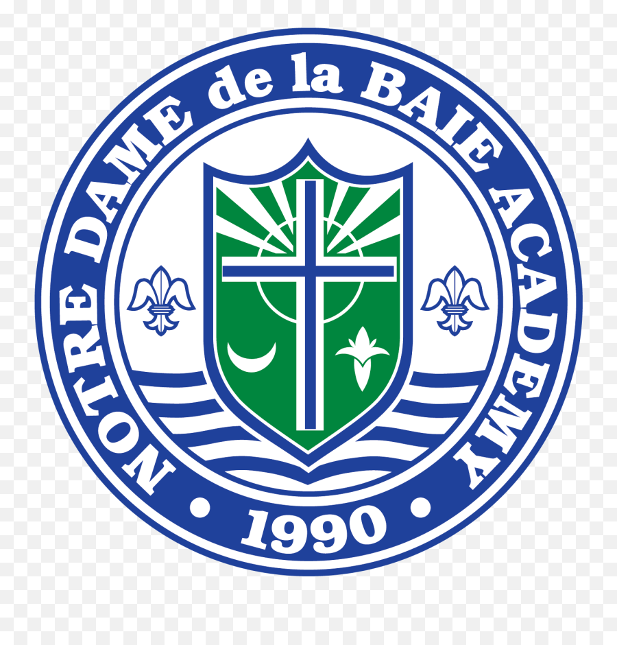 History - Notre Dame De La Baie Academy Notre Dame Academy Green Bay Crest Emoji,Notre Dame Logo