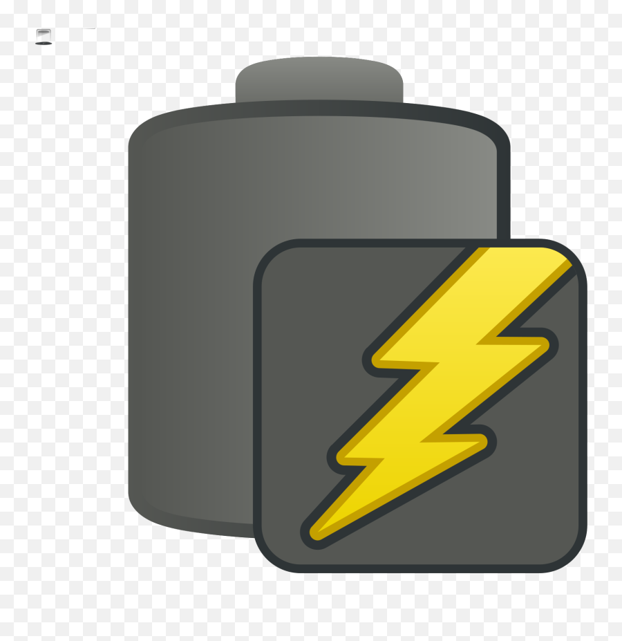 Empty Charging Battery Svg Vector - Cylinder Emoji,Battery Clipart