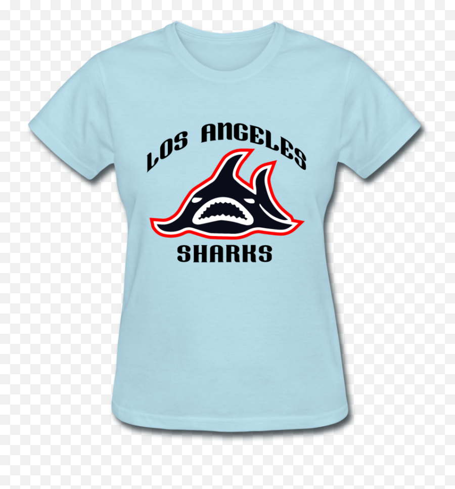 Los Angeles Sharks Womenu0027s T - Shirt Emoji,Sharks Logo