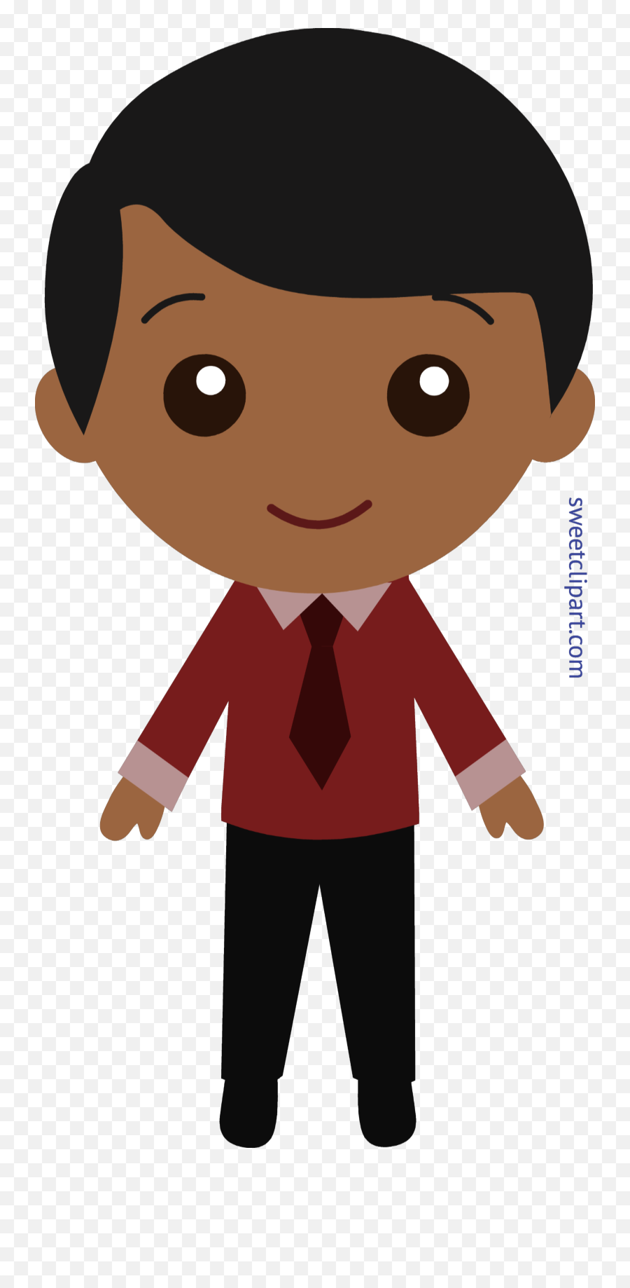 Guy Black Hair Boy Clipart Free Images - Boy Transparent Clipart Emoji,Boy Clipart