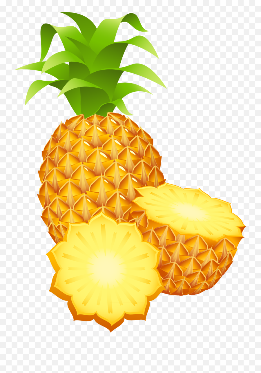 Pineapple Clip Art Free Clipart Images - Pineapple Clipart Emoji,Pineapple Clipart