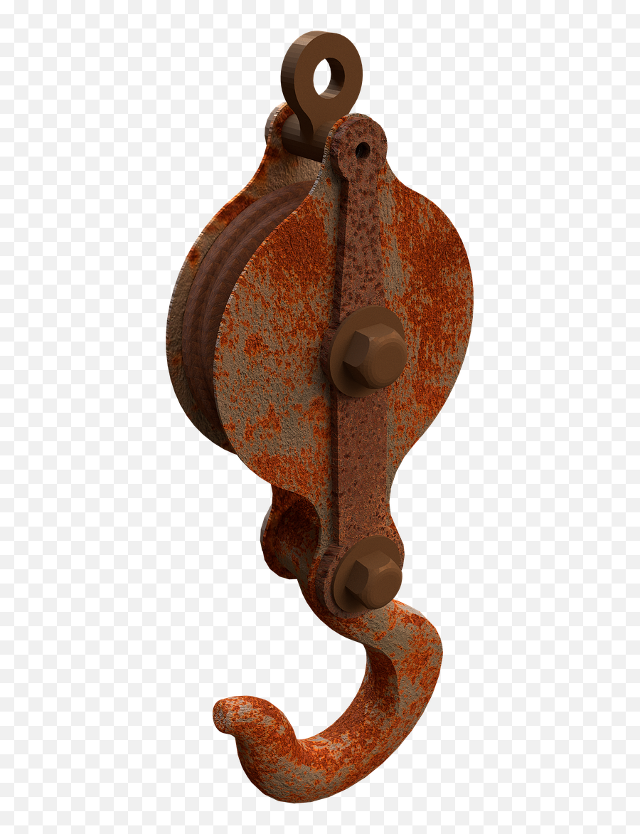 Hook Crane Rust - Free Image On Pixabay Rusty Crane Hook Emoji,Rust Texture Png