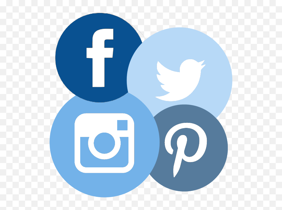 Social Icons Png Transparent - Circle Social Media Icons Circle Social Network Icon Emoji,Social Media Icons Png