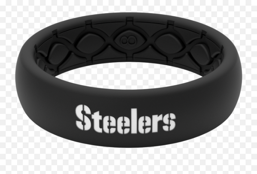 Pittsburgh Steelers Nfl Silicone Rubber - Steelers Emoji,Steelers Logo Black And White