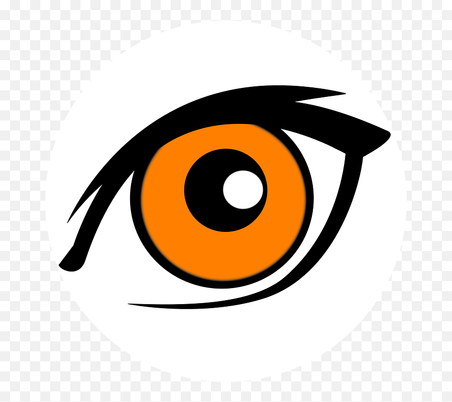 Brown Eyes Clipart Large Eye - Brown Eye Clipart Emoji,Cartoon Eye Png