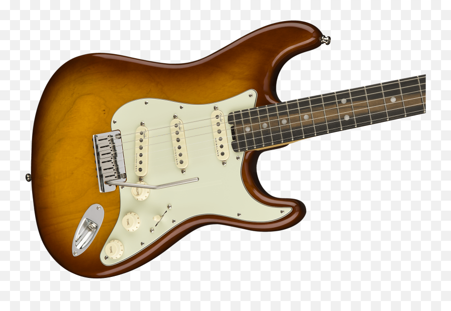 New Fender American Elite Stratocaster Ebony Fretboard Tobacco Sunburst Ash Authorized Dealer - Fender Stratocaster Fmt Emoji,Fender Guitar Logo