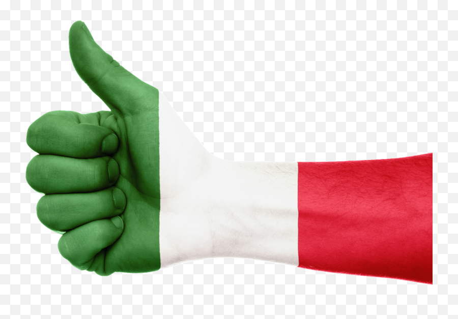 Italian Flag Arm Transparent Png - Italy Hand Flag Png Emoji,Arm Transparent