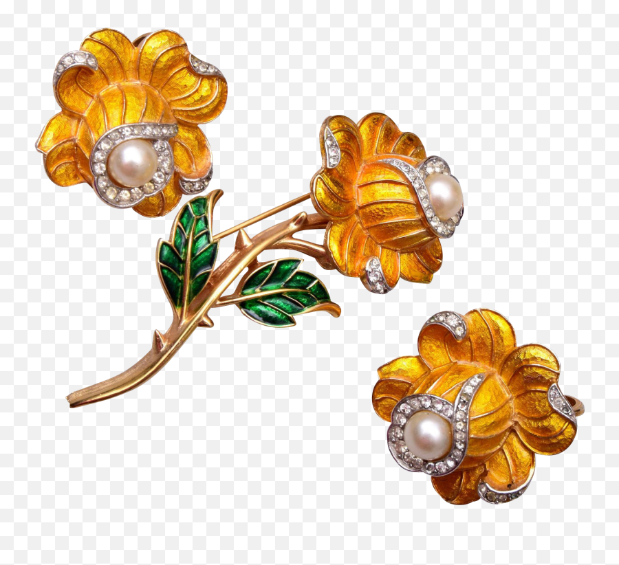 Artificial Flower Transparent Png Image - Decorative Emoji,Jewellery Clipart