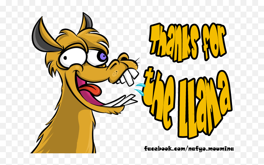 For Watching Llama Transparent Png - Animated Thanks For Viewing Emoji,Thanks For Watching Png