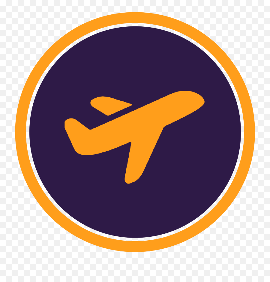 Plane Icon Small - Circle Full Size Png Download Seekpng Plane Png Icon Small Emoji,Plane Icon Png
