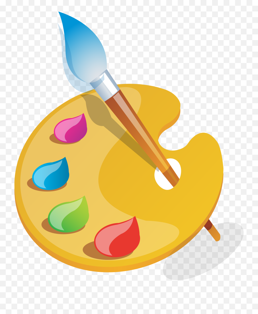 Download Palette Painting Holi Emoji,Paint Clipart