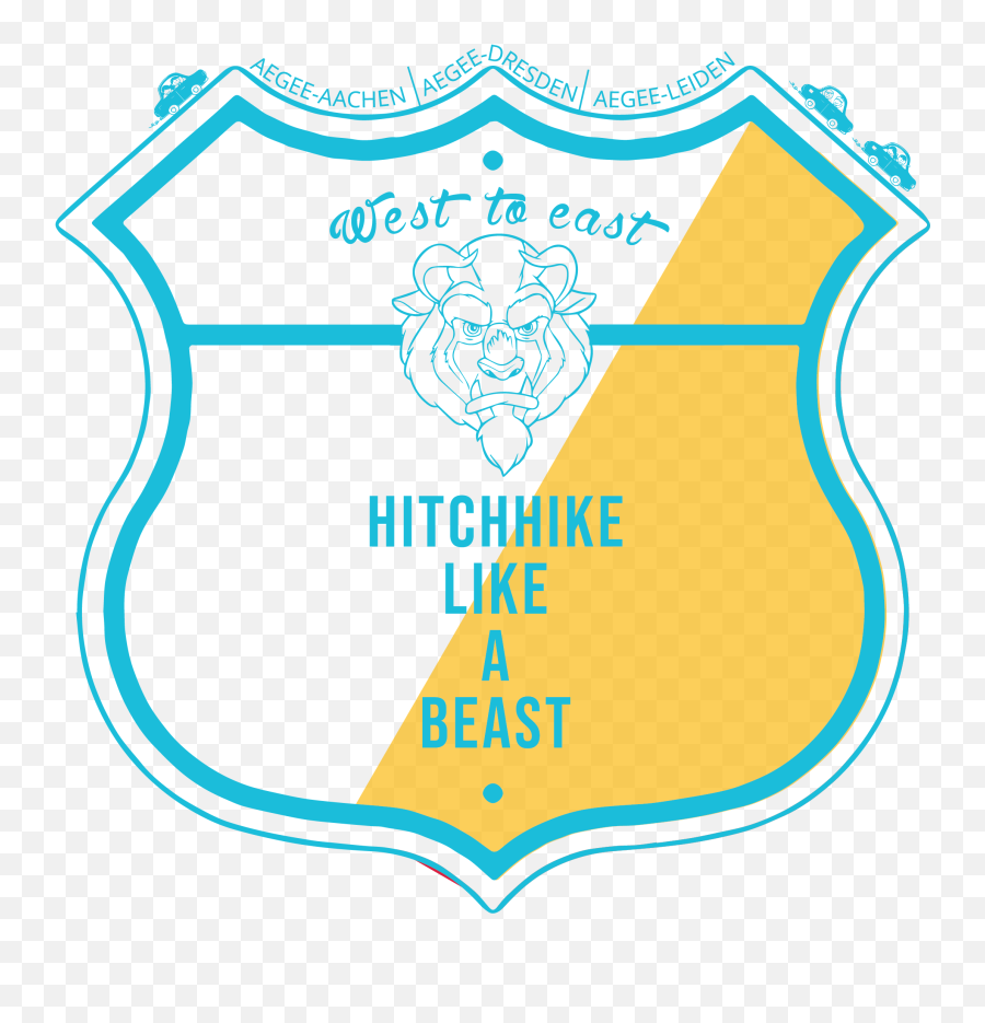 Hitchhike - Route 66 Illinois Emoji,Beast Logos