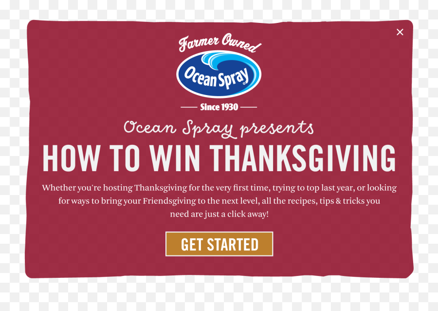 Ocean Spray Thanksgiving Emoji,Ocean Spray Logo
