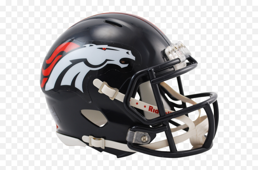 Denver Broncos Replica Mini Speed Helmet Emoji,Denver Bronco Logo History