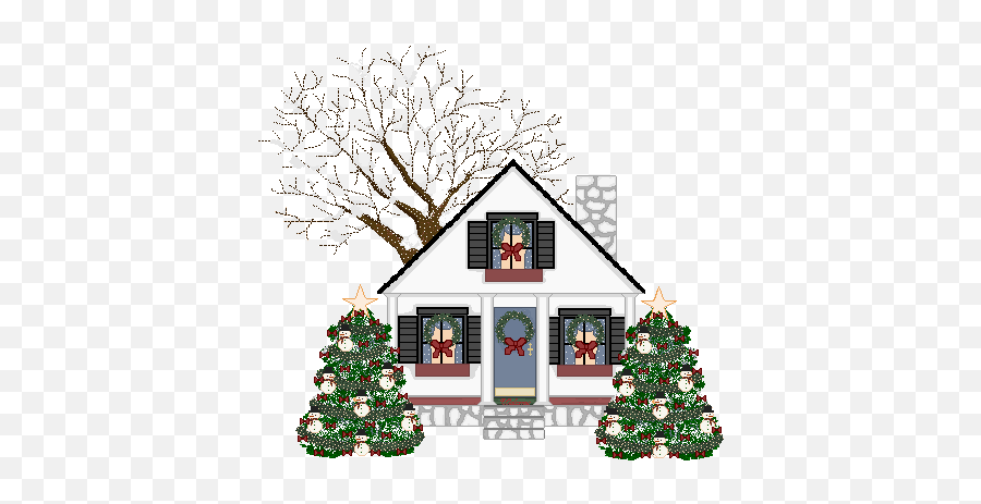 Animated Christmas House Pictures Emoji,Transparent Christmas Tumblr