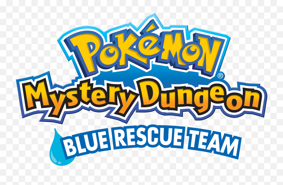 Pokémon Mystery Dungeon Blue Rescue Team 2005 Promotional Emoji,Pokemon Team Logo