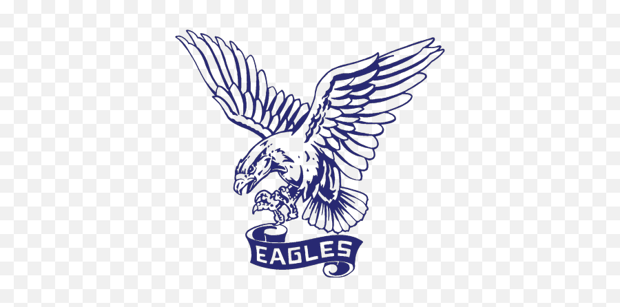 Eagle School Logo - Logodix Emoji,The Eagles Logo Band