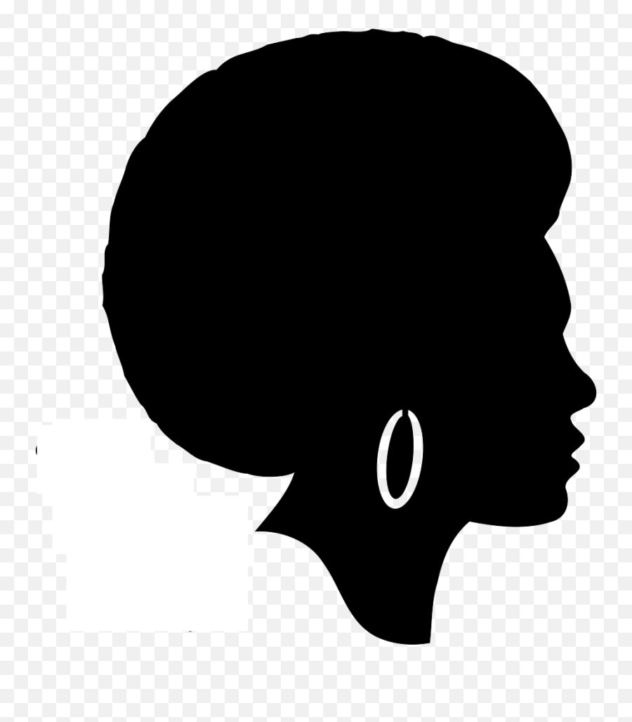 Afro Girl Svg Vector Afro Girl Clip Art - Svg Clipart Emoji,Afro Woman Clipart