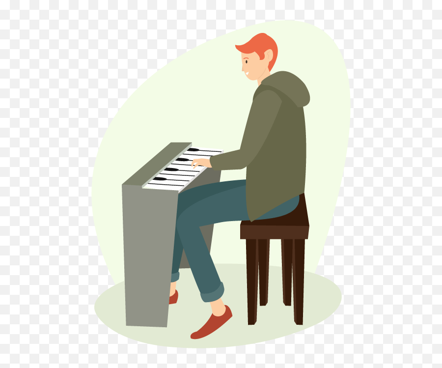 Play - Pianoquickly4 How To Learn Emoji,Person Sitting Back Png