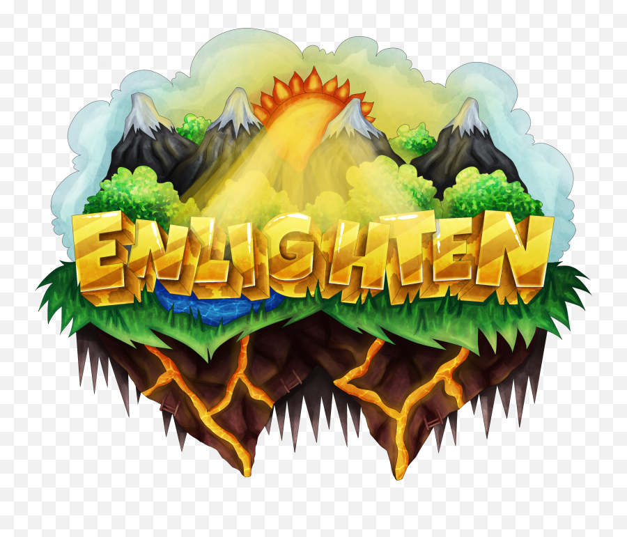 Notable Members Enlighten - Minecraft Server Emoji,Cool Discord Logo