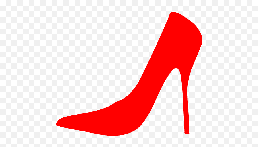 Red Shoe Icon - Free Red Clothes Icons Emoji,Clothes Icon Png