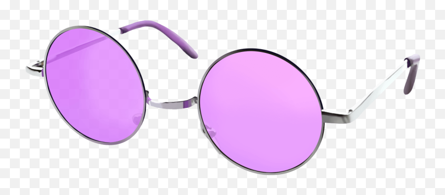Sunglasses - Purple Round Sunglasses Png Full Size Png For Teen Emoji,Sunglasses Png