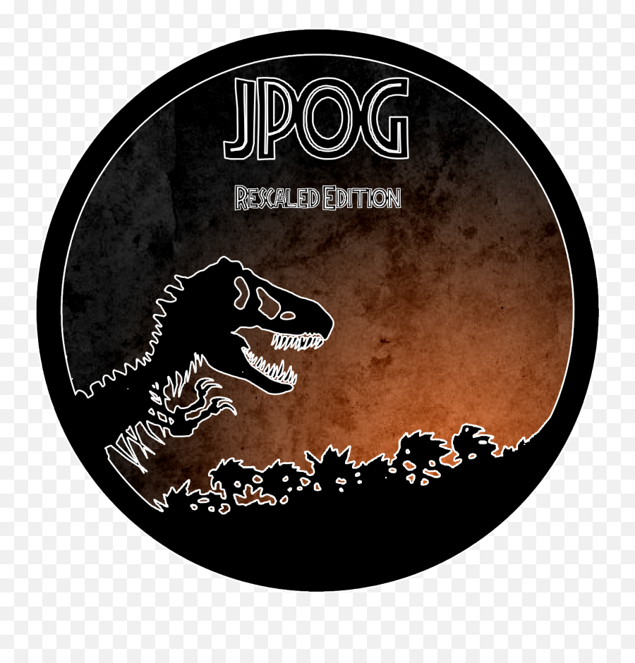 Jpog Rescale Logo Image - Jpog Rescaled Mod For Jurassic Canine Tooth Emoji,Jurassic Park Logo