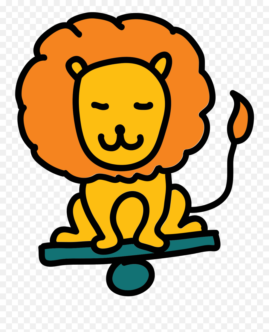 Lion Icon - Lion Stick Figure Png Download Original Size Lion Stick Figure Emoji,Stick Figure Png