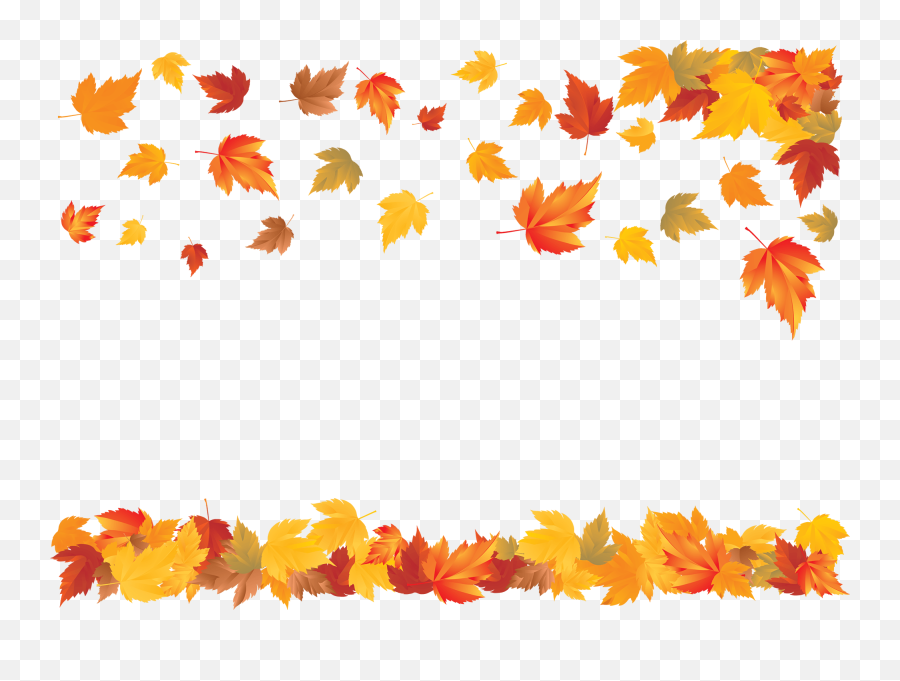 Download Hd A Carpet Of Falling Leaves - Transparent Fall Gift Certificate Template Free Emoji,Fall Leaves Clipart