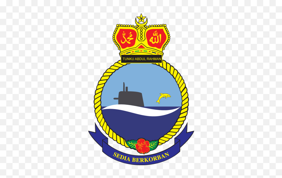 Submarine Clipart Yellow Submarine - Logo Navy Malaysia Emoji,Submarine Clipart