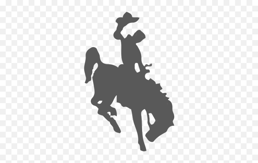 Wyoming Cowboy Png U0026 Free Wyoming Cowboypng Transparent - Wyoming Cowboy White Logo Emoji,Cowboys Logo Png