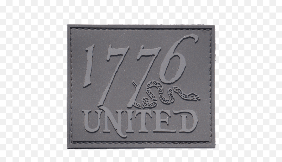 1776 Unitedpvc Logo Patch - Fashion Brand Emoji,Blacked Logo