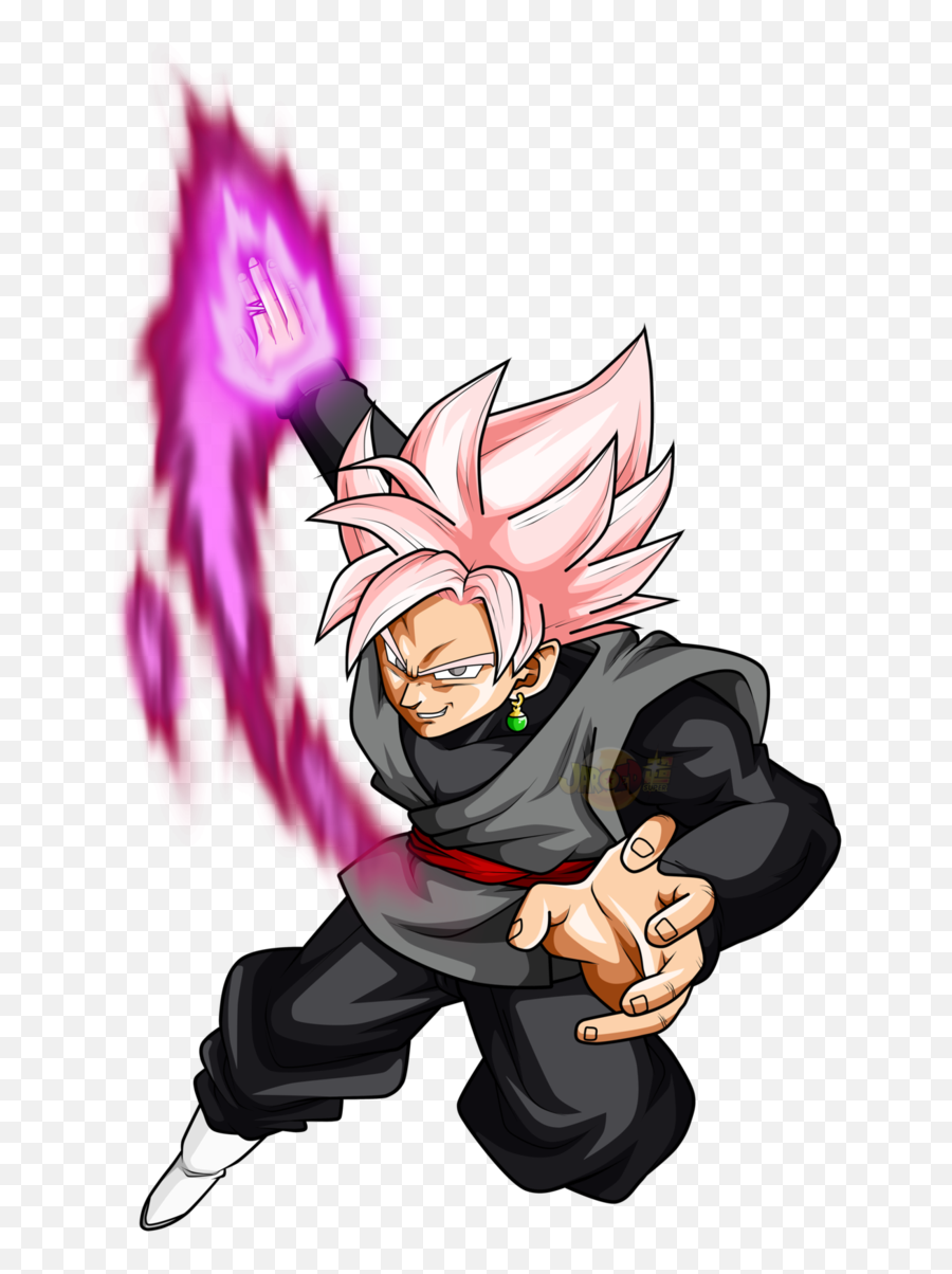 Goku Black Rose Png - Goku Black Ssj Ros Emoji,Goku Transparent