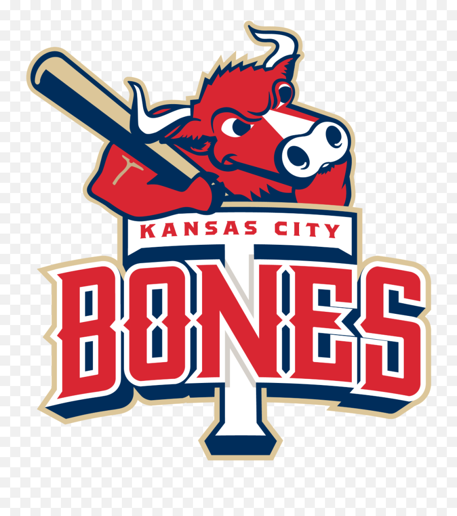 Kansas City T - Bones Primary Logo March 2 2020 Photo On Kansas City T Bones Logo Emoji,Kansas City Logo