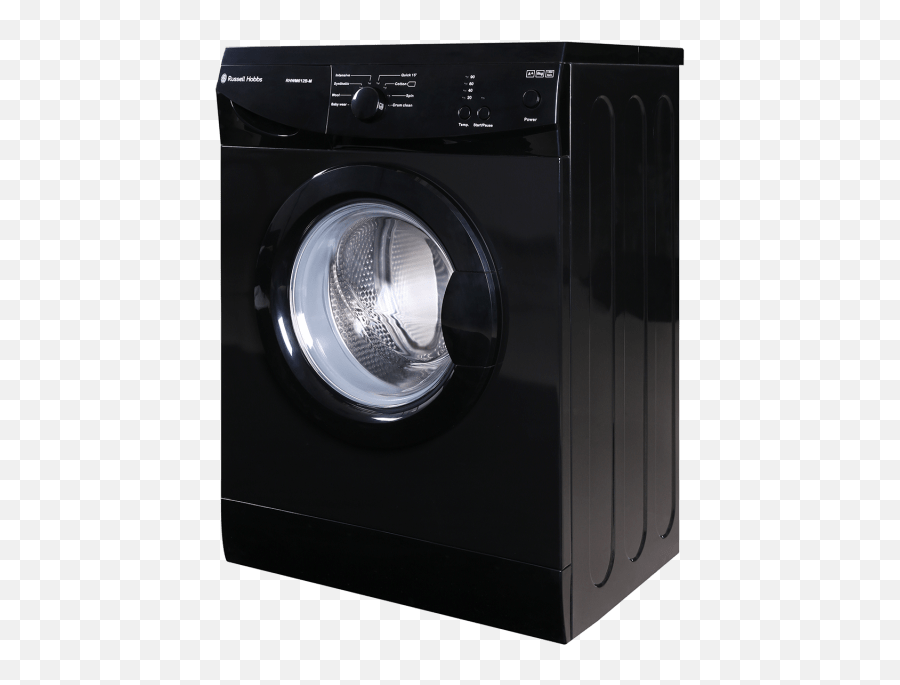 Russel Hobbs Black Washing Machine Transparent Png - Stickpng Black Washing Machine Png Emoji,Washing Machine Clipart