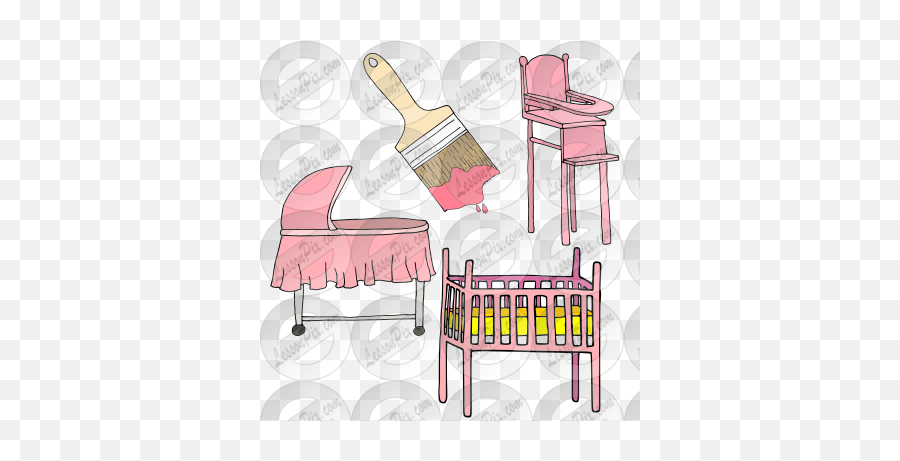 Paint Furniture Picture For Classroom - Furniture Style Emoji,Furniture Clipart
