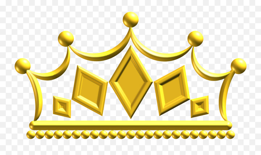 Download Big Image - Gold Crown Png Transparent Png Image Gold Crown For Layout Emoji,Gold Crown Png