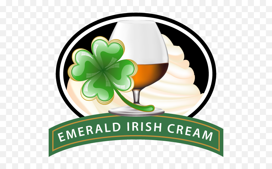 Emerald Cr Me Kg Cafe Palazzo Crme - Irish Cream Clipart Wine Glass Emoji,Irish Clipart