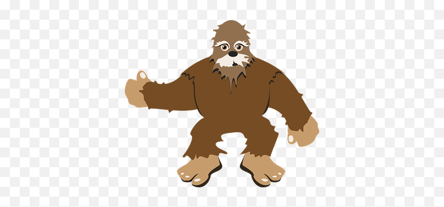 Free Bigfoot Yeti Illustrations - Bigfoot Emoji,Sasquatch Clipart