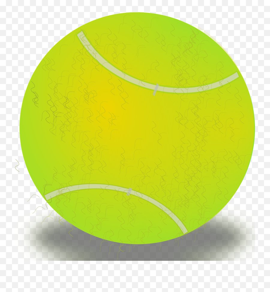 Tennis Ball Clipart - Tennis Ball Clipart Simple Emoji,Balls Clipart