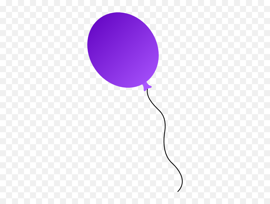 Free Purple Balloons Cliparts Download Free Purple Balloons - Purple Birthday Balloon Clipart Emoji,Birthday Balloon Clipart