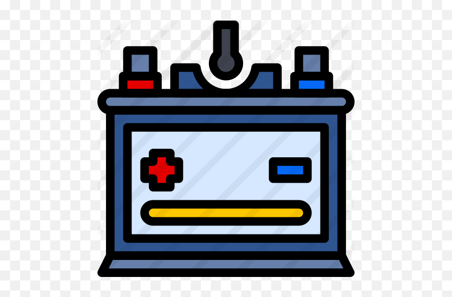 Car Battery - Free Technology Icons Car Battery Icon Png Transparent Emoji,Battery Png