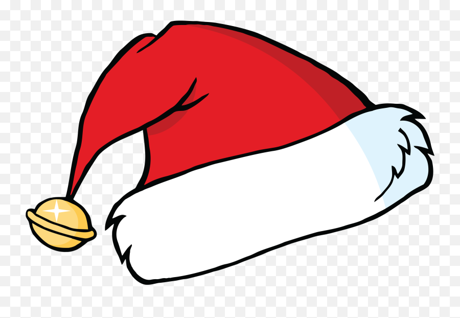 Hat Template Santa Hat Christmas Hat - Christmas Hat Cartoon Emoji,Santa Hat Png